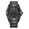 Thumbnail Image 1 of Citizen Modern Eco-Drive Black Ion-Plated Stainless Steel Bracelet Watch