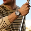 Thumbnail Image 4 of Citizen Modern Eco-Drive Chrono 43mm Men's Ceramic Bezel & Stainless Steel Watch