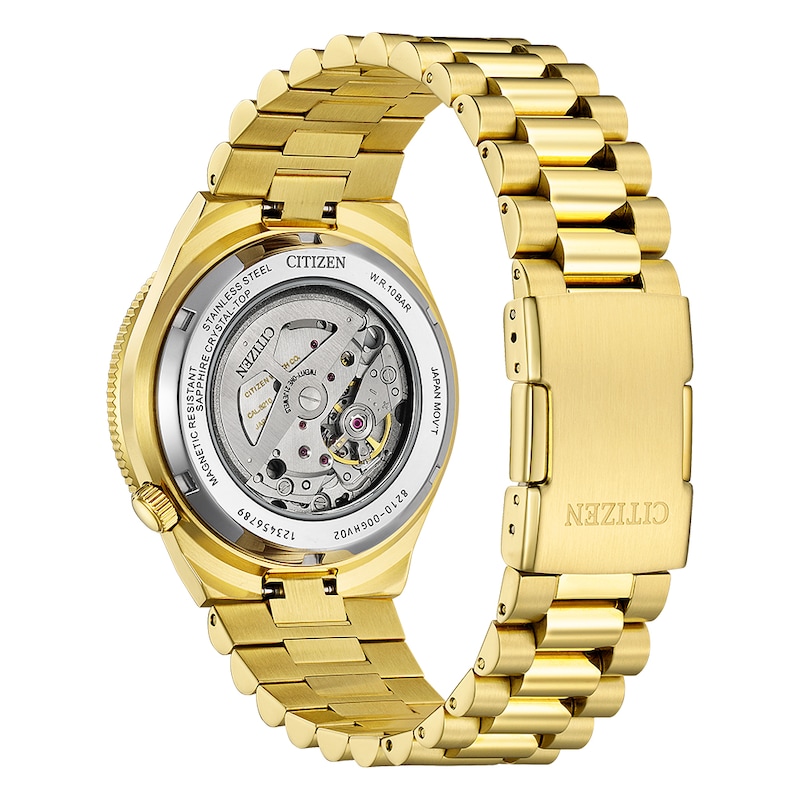 Main Image 2 of Citizen Tsuyosa Shore Automatic Men's Gold Tone Bracelet Watch