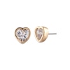 Thumbnail Image 1 of Lauren Ralph Lauren Gold Tone & Cubic Zirconia Heart Stud Earrings