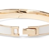 Thumbnail Image 2 of Lauren Ralph Lauren Gold Tone White Enamel Logo Bangle