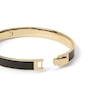 Thumbnail Image 2 of Lauren Ralph Lauren Gold Tone Black Enamel Logo Bangle