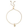 Thumbnail Image 1 of Lauren Ralph Lauren Gold Tone Pavé Heart Slider Bracelet