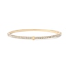 Thumbnail Image 1 of Lauren Ralph Lauren Gold Tone Cubic Zirconia Thin Bangle