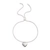 Thumbnail Image 1 of Lauren Ralph Lauren Sterling Silver Puffy Heart Slider Bracelet