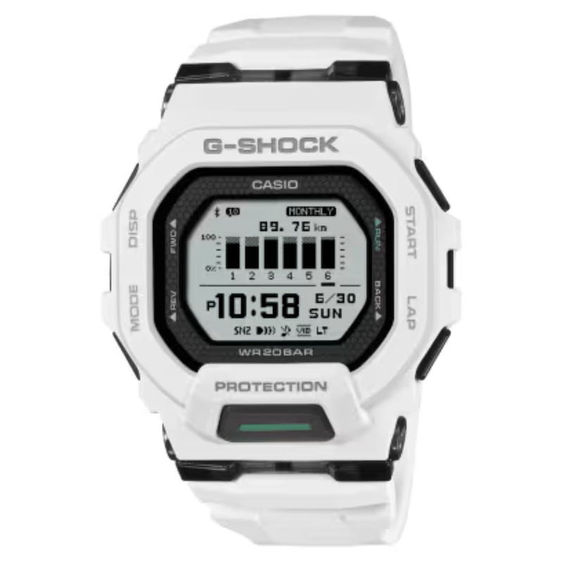 Main Image 1 of G-Shock GBD-200-7ER G-Squad White Resin Strap Watch