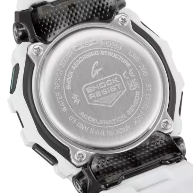 Main Image 4 of G-Shock GBD-200-7ER G-Squad White Resin Strap Watch