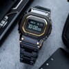 Thumbnail Image 2 of G-Shock GMW-BZ5000BD-1ER Solar Black Stainless Steel Bracelet Watch