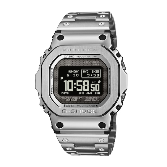 Men's G-Shock Gmw-Bz5000d-1Er Full Metal Stainless Steel Bracelet Watch