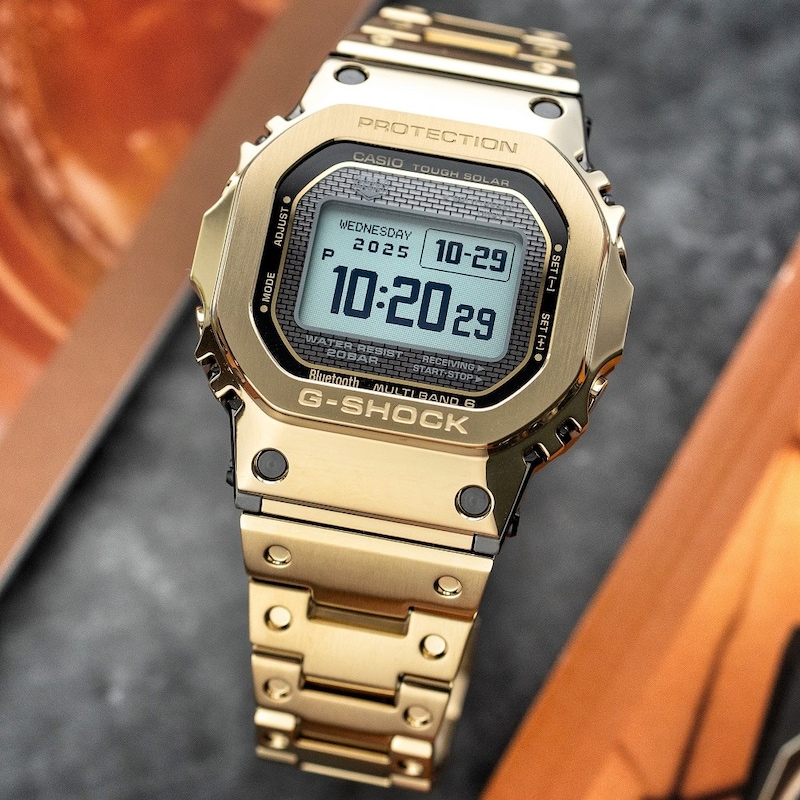 Main Image 2 of G-Shock GMW-BZ5000D-1ER Full Metal Gold Tone Bracelet Watch