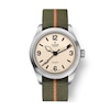 Thumbnail Image 1 of TUDOR Ranger 39mm Beige Dial & Green Fabric Strap Watch