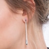 Thumbnail Image 1 of Lucy Quartermaine Silver 925 Long Drop Earrings