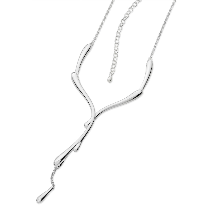 Lucy Quartermaine Silver 925 Dripping Necklace