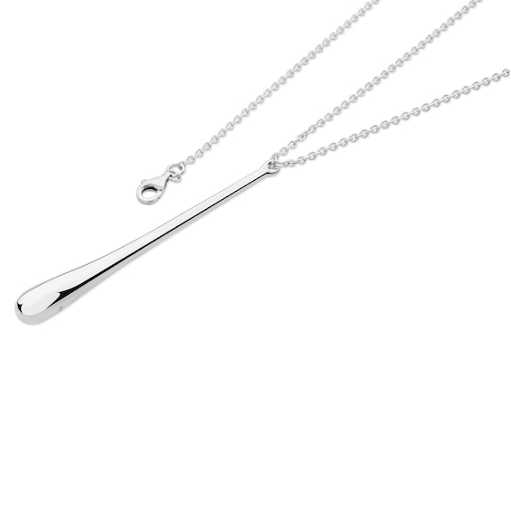 Lucy Quartermaine Silver 925 Long Drop Necklace