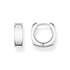 Thumbnail Image 1 of Thomas Sabo Rebel at Heart Sterling Silver Hoop Earrings