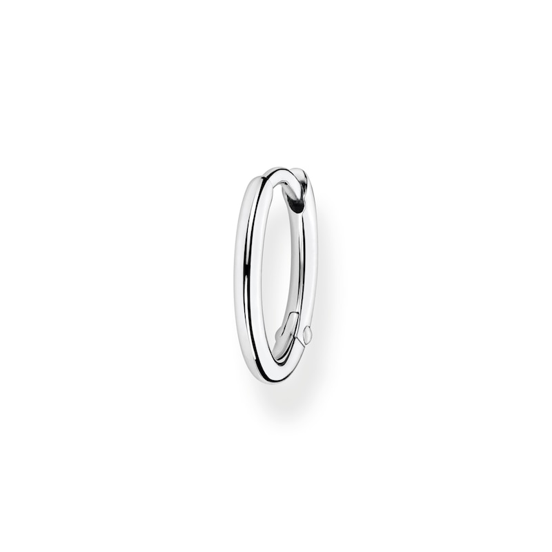 Main Image 1 of Thomas Sabo Rebel at Heart Sterling Silver 15mm Single Hoop Earring