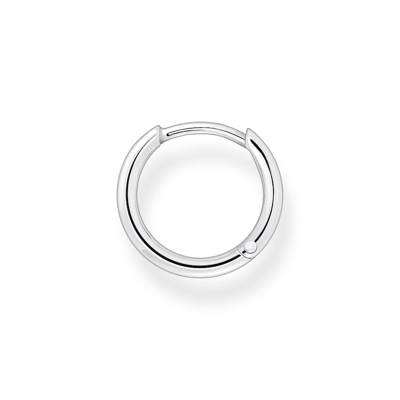 Main Image 2 of Thomas Sabo Rebel at Heart Sterling Silver 15mm Single Hoop Earring