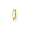 Thumbnail Image 1 of Thomas Sabo Rebel at Heart Yellow Gold Plated 15mm Single Hoop Earring