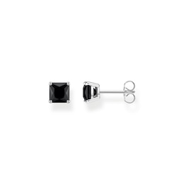 Thomas Sabo Rebel at Heart Sterling Silver & Onyx Square Stud Earrings