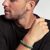 Thumbnail Image 2 of Thomas Sabo Rebel at Heart Green Synthetic Malachite & Sterling Silver Beaded Bracelet
