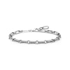 Thumbnail Image 1 of Thomas Sabo Rebel at Heart Blackened Sterling Silver Link Bracelet