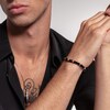 Thumbnail Image 3 of Thomas Sabo Rebel at Heart Sterling Silver & Black Obsidian Beaded Bracelet