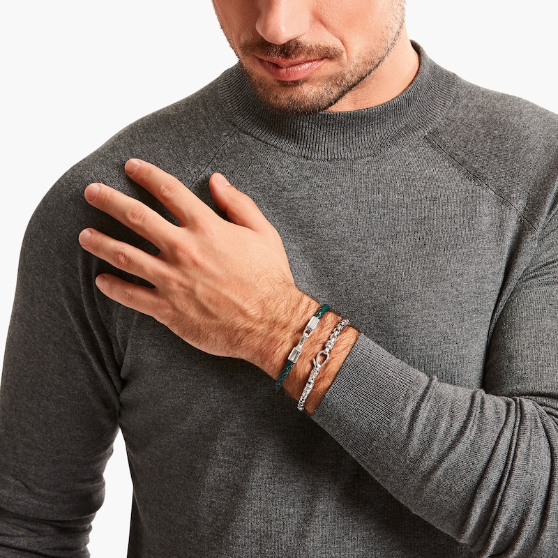 Main Image 2 of Thomas Sabo Rebel at Heart Sterling Silver Venezia Link Bracelet