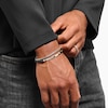 Thumbnail Image 3 of Thomas Sabo Rebel at Heart Blackened Sterling Silver Venezia Chain Bracelet