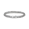 Thumbnail Image 1 of Thomas Sabo Rebel at Heart Blackened Sterling Silver Curb Chain Bracelet