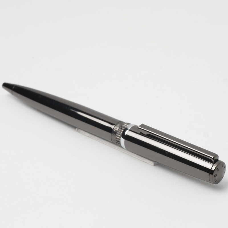 Hugo Boss Gear Metal Dark Chrome Ballpoint Pen