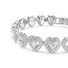 Thumbnail Image 4 of Swarovski x Ariana Grande Silver Tone Heart Shaped Bracelet
