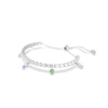 Thumbnail Image 2 of Swarovski x Ariana Grande Silver Tone & Mixed Colour Crystal Adjustable Tennis Bracelet