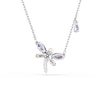 Thumbnail Image 5 of Swarovski x Ariana Grande Silver Tone & Mixed Colour Crystal Dragonfly Pendant