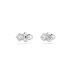 Thumbnail Image 3 of Swarovski Stilla Attract Silver Tone 4mm Zirconia Round Stud Earrings