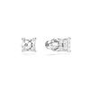 Thumbnail Image 4 of Swarovski Stilla Attract Silver Tone 6mm Zirconia Square Stud Earrings