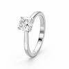 Thumbnail Image 2 of Gift With Purchase 9ct White Gold 1ct Lab Grown Diamond Solitaire Ring