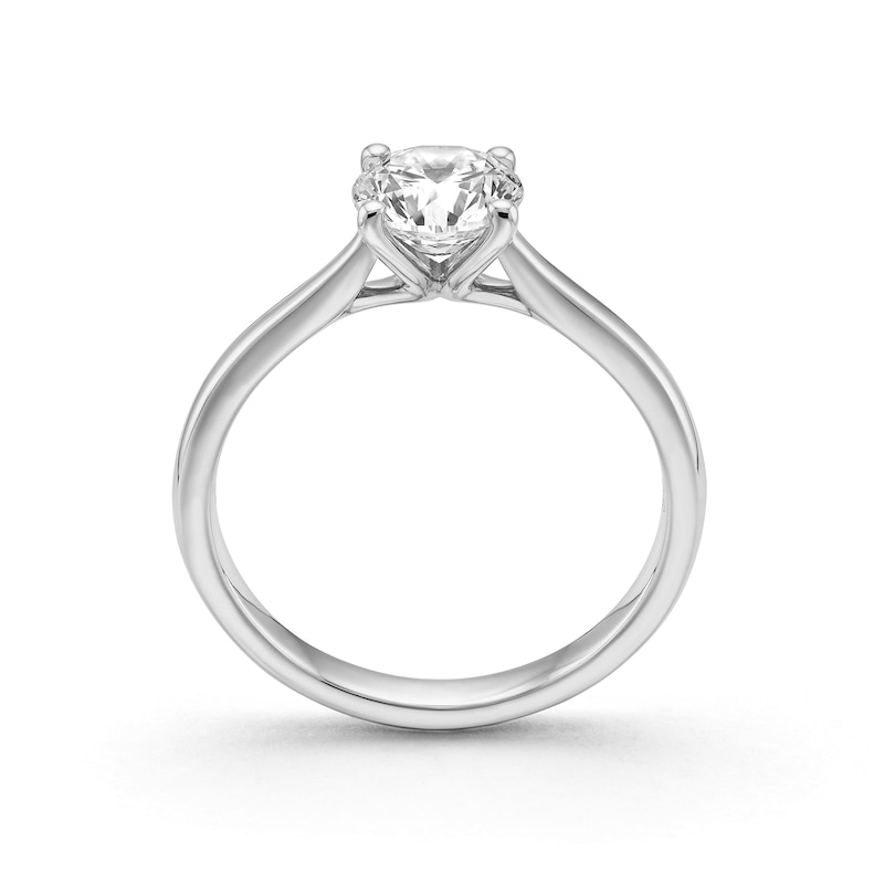 Main Image 3 of Gift With Purchase 9ct White Gold 1ct Lab Grown Diamond Solitaire Ring