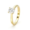 Thumbnail Image 2 of Gift With Purchase 9ct Yellow Gold 1ct Lab Grown Diamond Solitaire Ring