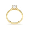 Thumbnail Image 3 of Gift With Purchase 9ct Yellow Gold 1ct Lab Grown Diamond Solitaire Ring