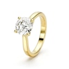 Thumbnail Image 2 of Gift With Purchase 9ct Yellow Gold 2ct Lab Grown Diamond Solitaire Ring