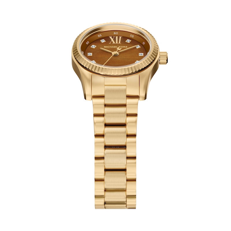 Main Image 2 of Michael Kors Lexington Women's 26mm Gold Tone Bracelet Watch