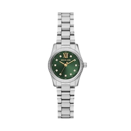 Michael Kors Lexington Women's 26mm Green Dial & Stainless Steel Watch