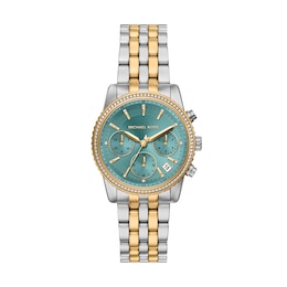 Michael Kors Bryant Women's Chronograph 35mm Two Tone Watch