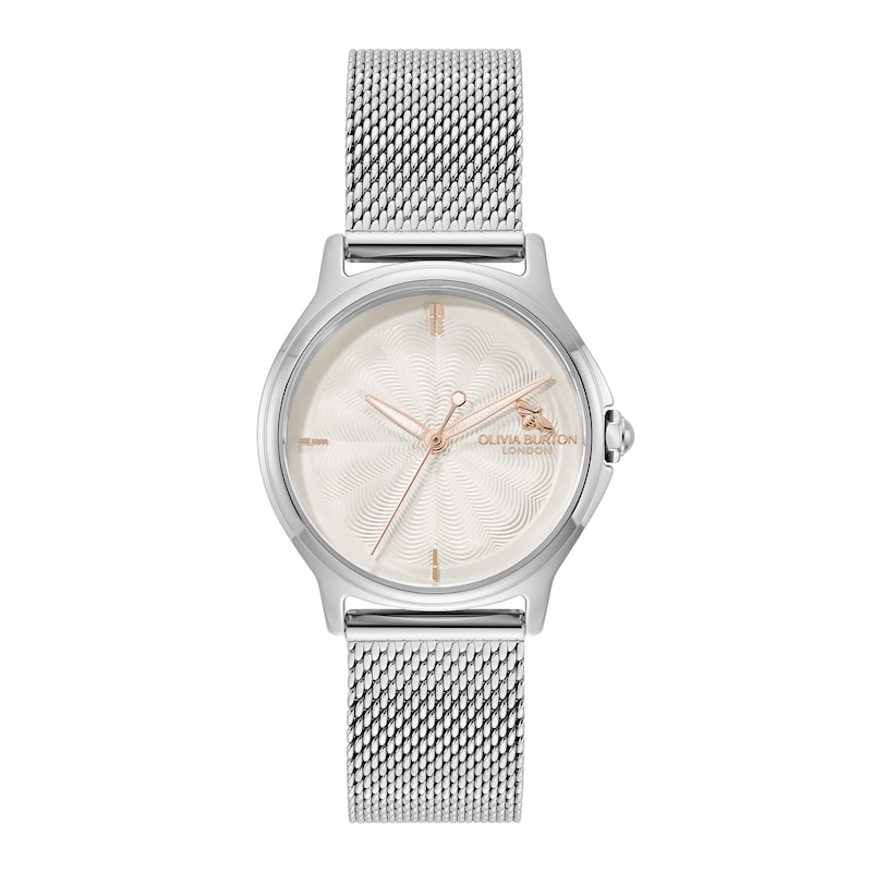 Main Image 1 of Olivia Burton Classic Bee 30mm Stainless Steel Mesh Bracelet Watch