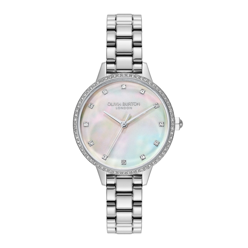 Main Image 1 of Olivia Burton Classic Captivate 34mm Mother Of Pearl & Stainless Steel Watch