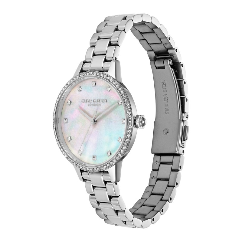 Main Image 2 of Olivia Burton Classic Captivate 34mm Mother Of Pearl & Stainless Steel Watch