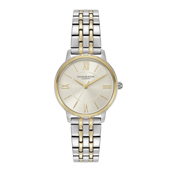 Women's Olivia Burton Classic Westbourne 30Mm Two Tone Bracelet Watch