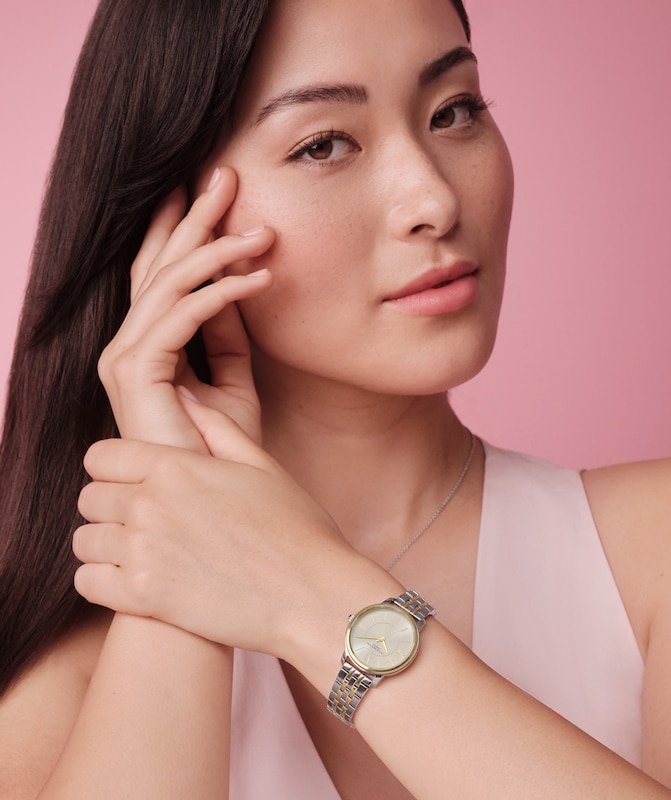 Main Image 6 of Olivia Burton Classic Westbourne 30mm Two Tone Bracelet Watch