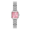 Thumbnail Image 1 of Olivia Burton Mini Grosvenor 20mm Square Crystal Stainless Steel Watch