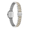Thumbnail Image 5 of Olivia Burton Mini Grosvenor 20mm Square Crystal Two Tone Bracelet Watch
